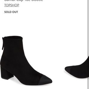 TOPSHOP Black booties